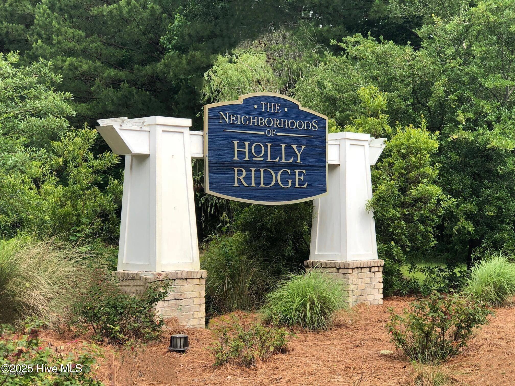306 Rose Bud Lane Holly Ridge, NC 28445 - Photo 45 of 50 Neighborhoods of Holly Ridge Sign