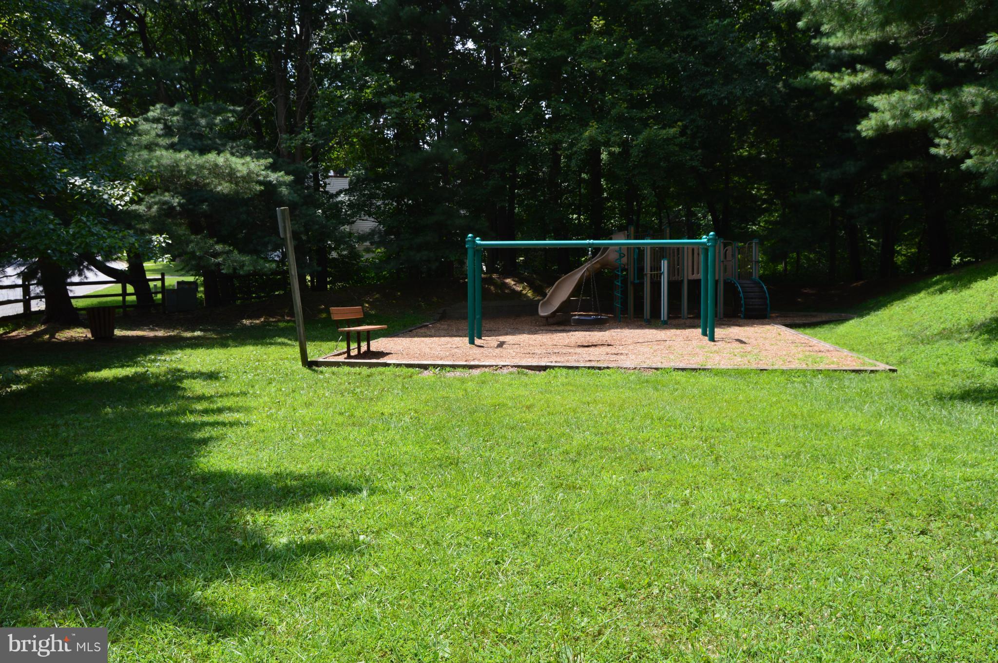 5918 Freds Oak Road Burke, VA 22015 - Photo 26 of 29 Picnic Area & Bench w/ Large Open Field