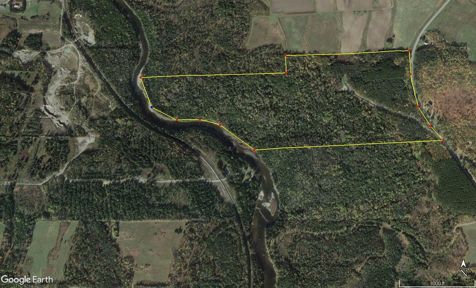 Off Strip Road Wallagrass, ME 04781 - Photo 2 of 11 wallagrass 98 aerial