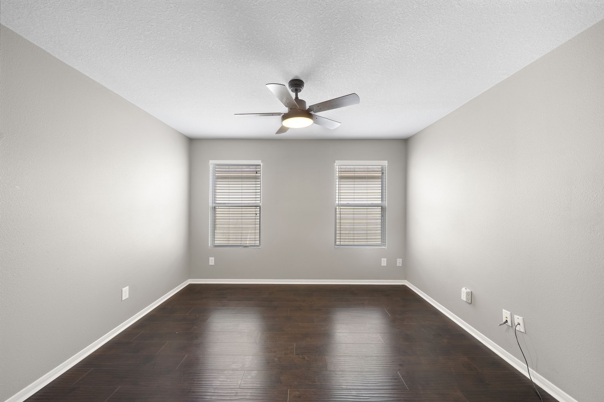14422 Leafy Tree Drive Houston, TX 77090 - Photo 24 of 40 wooden floor in an empty room with a window