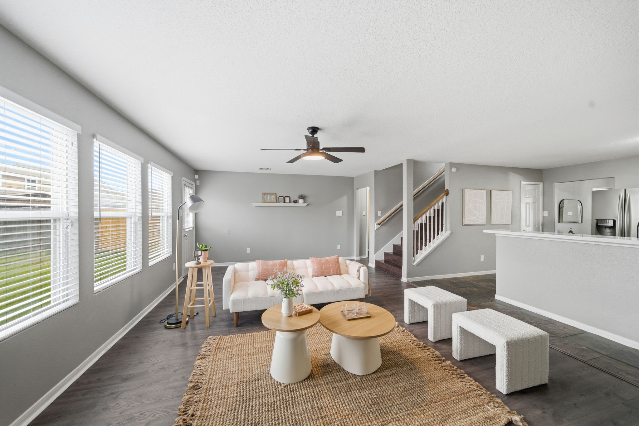 14422 Leafy Tree Drive Houston, TX 77090 - Photo 6 of 40 a living room with furniture and a large window
