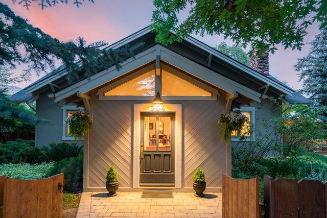 304 North 4th Avenue Hailey, ID 83333 - Photo 2 of 24 Front of Home at Twilight