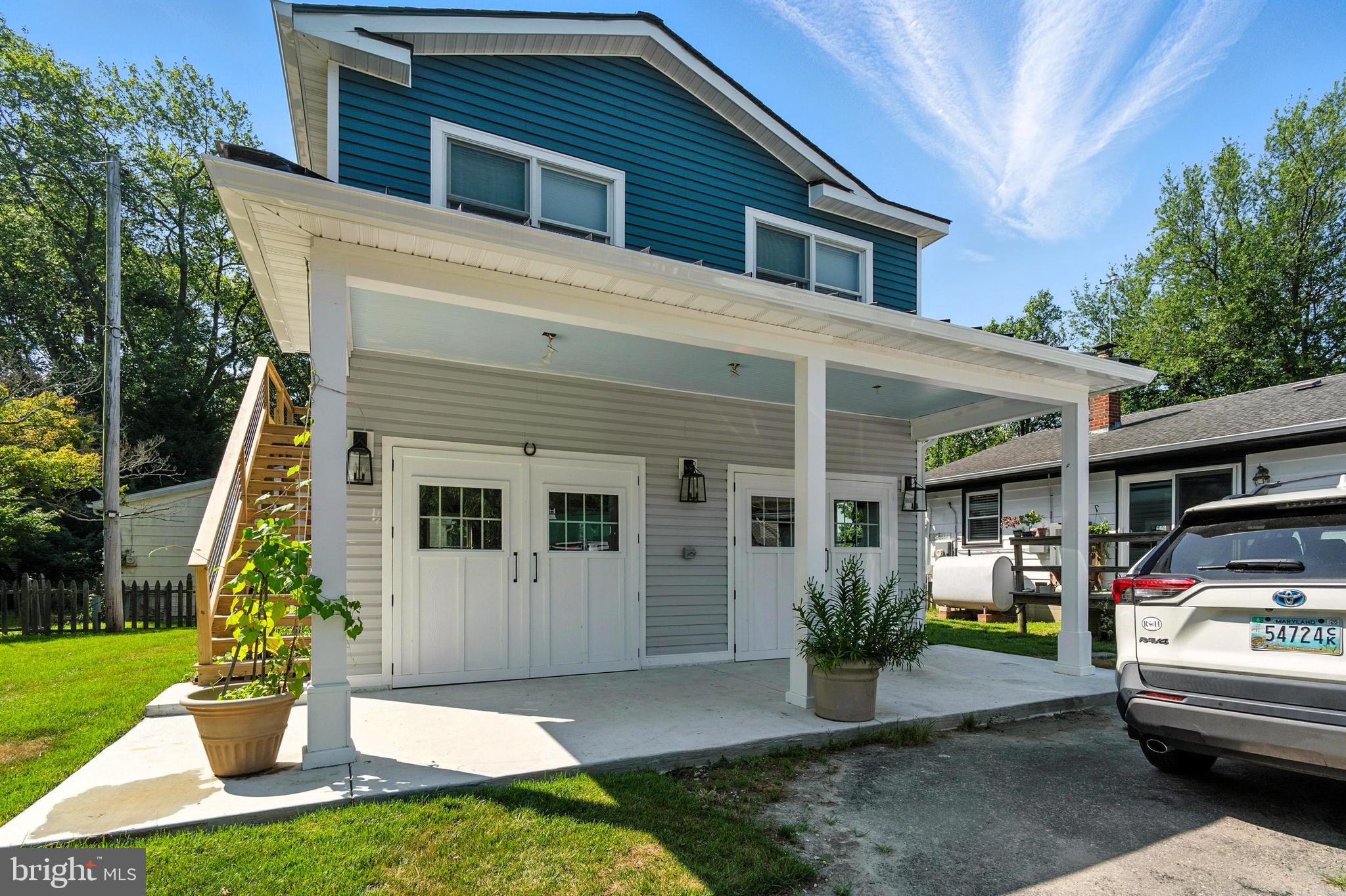 5807 Beach Road Rock Hall, MD 21661 - Photo 23 of 41 Newly built garage + guest house