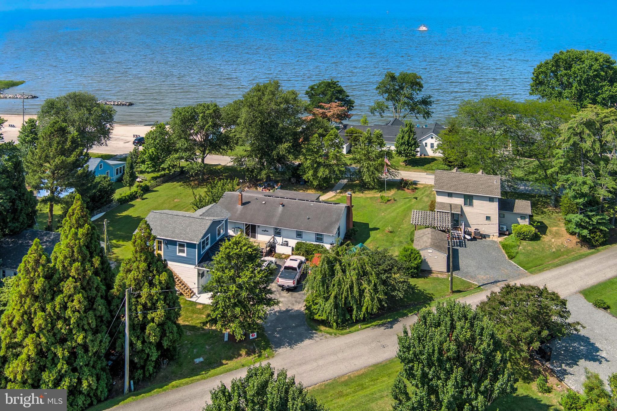 5807 Beach Road Rock Hall, MD 21661 - Photo 36 of 41 Aerial photo
