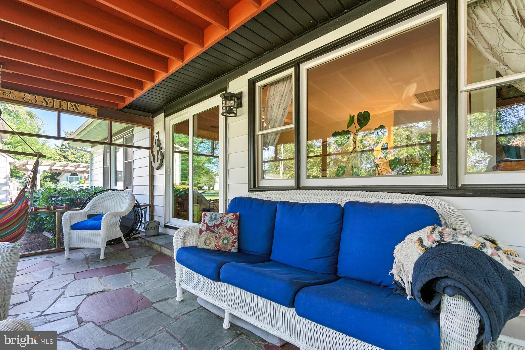 5807 Beach Road Rock Hall, MD 21661 - Photo 6 of 41 Screened porch