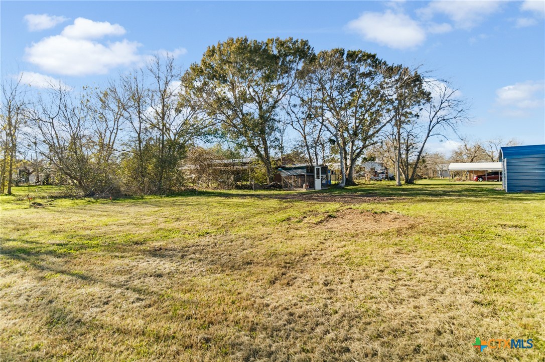 705 Peabody Street Edna, TX 77957 - Photo 23 of 24 a view of a yard with a tree
