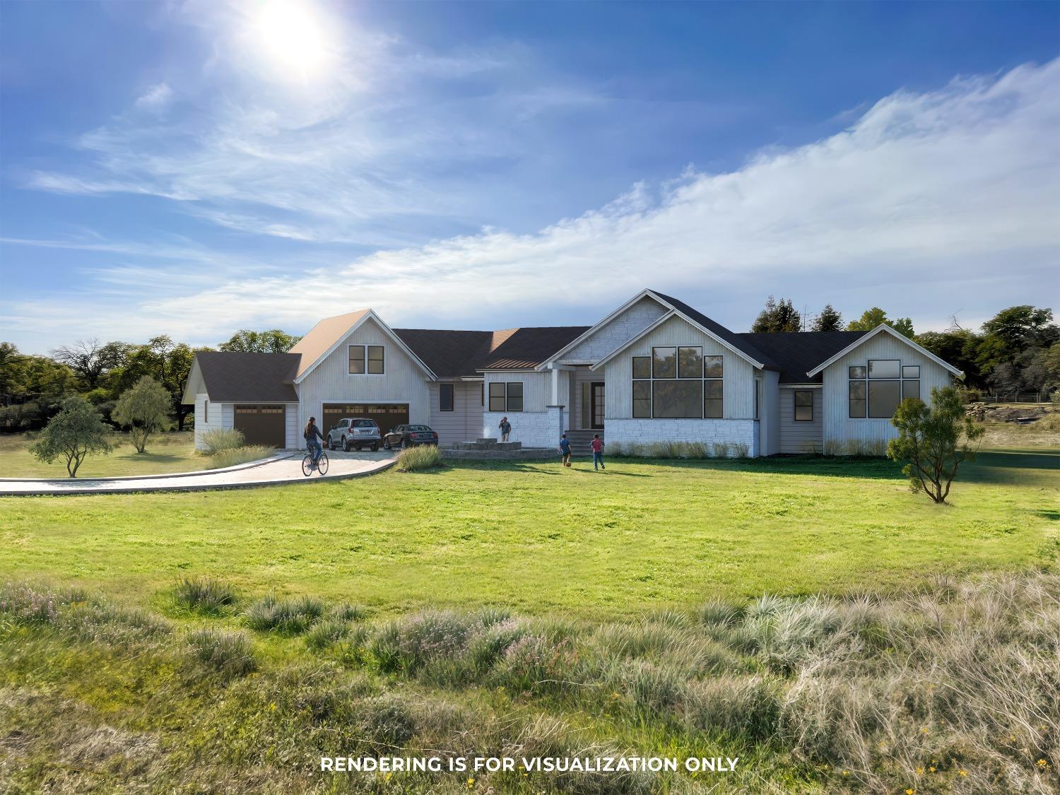 0 Fawnridge Road Auburn, CA 95602 - Photo 3 of 6 a front view of house with yard and entertaining space