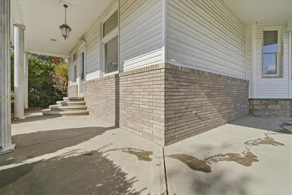 a view of a door front of a house