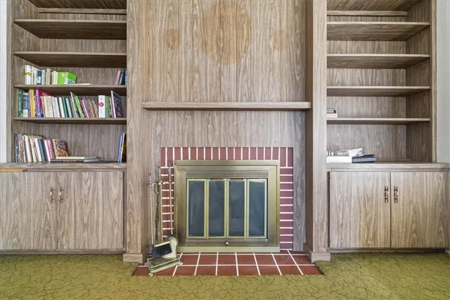 a view of front door with hallway