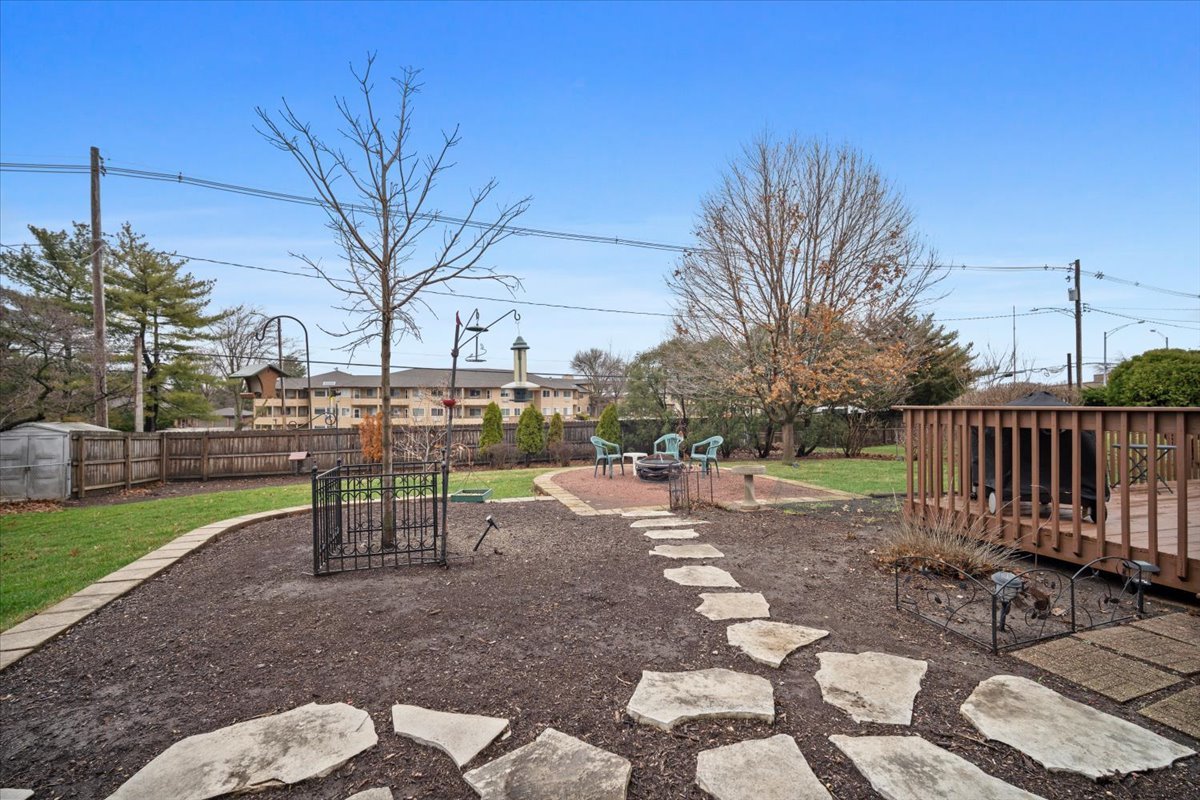 1204 Westview Drive Normal, IL 61761 - Photo 23 of 25 a view of a backyard with wooden fence