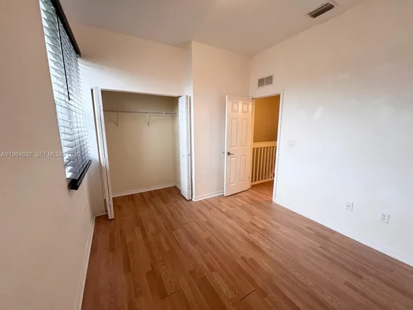 wooden floor in an empty room