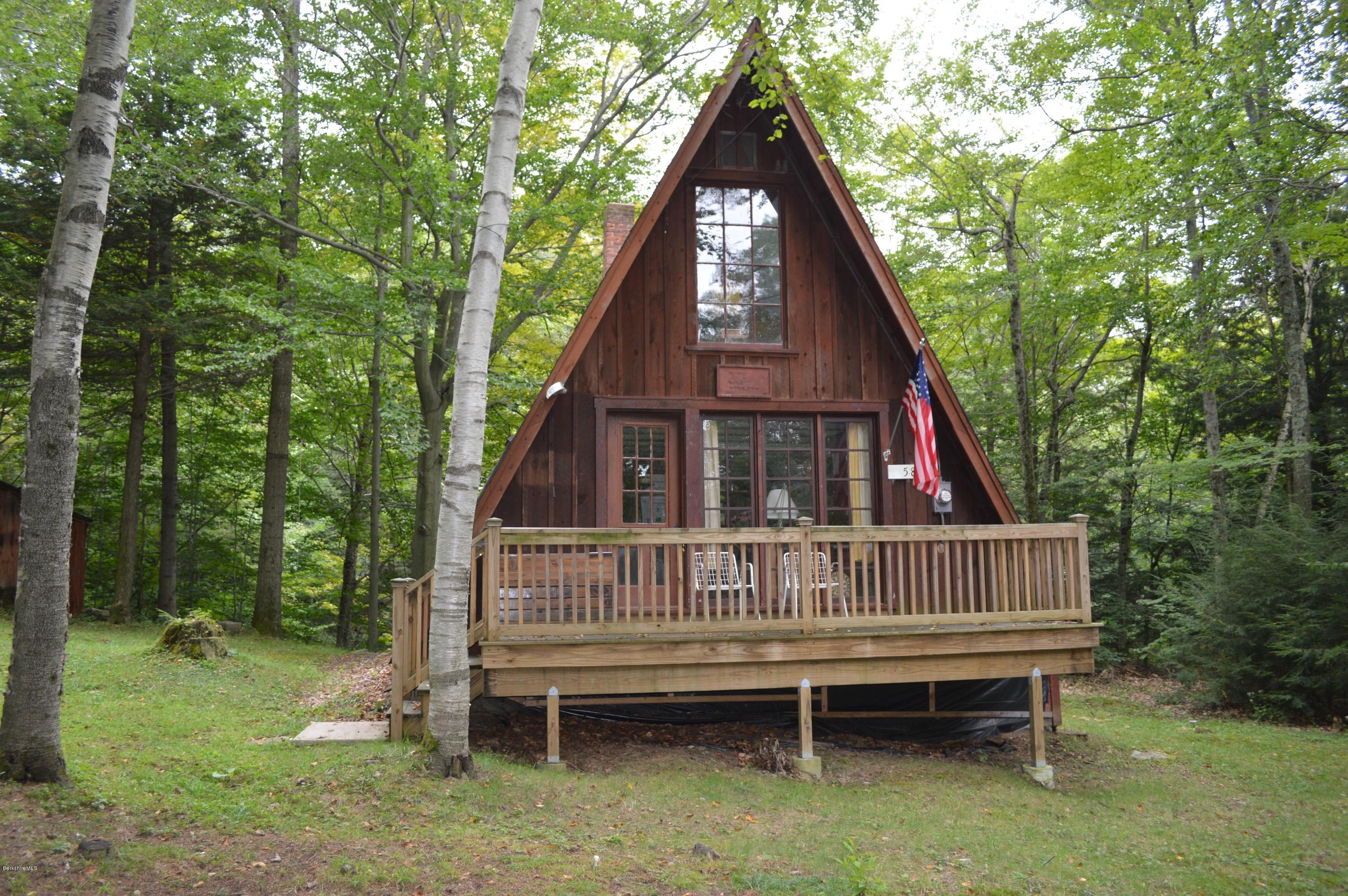 58 Cronk Road Monterey, MA 01245 - Photo 11 of 17 a view of a deck with a yard