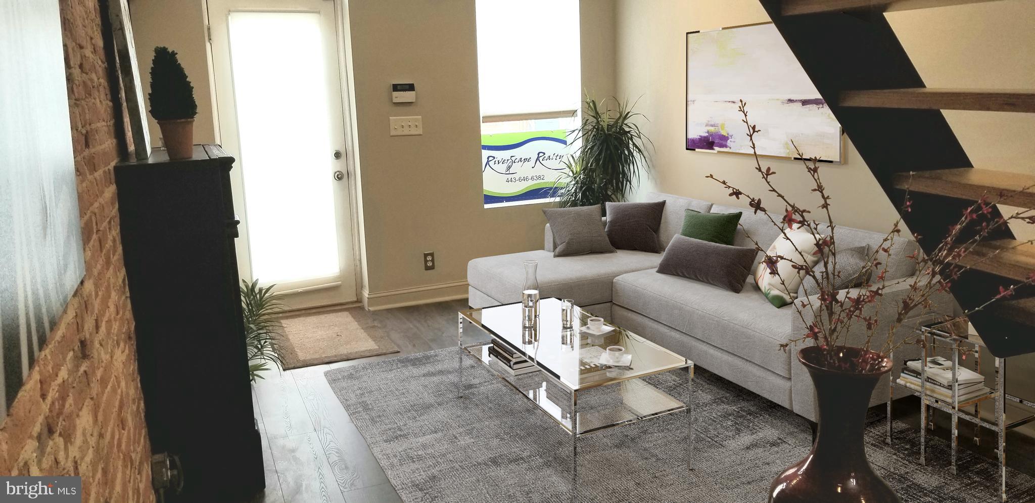 313 South Madeira Street Baltimore, MD 21231 - Photo 2 of 22 Living room view