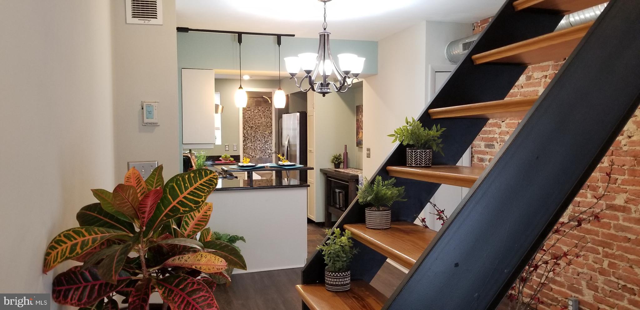 313 South Madeira Street Baltimore, MD 21231 - Photo 9 of 22 View from living room toward kitchen