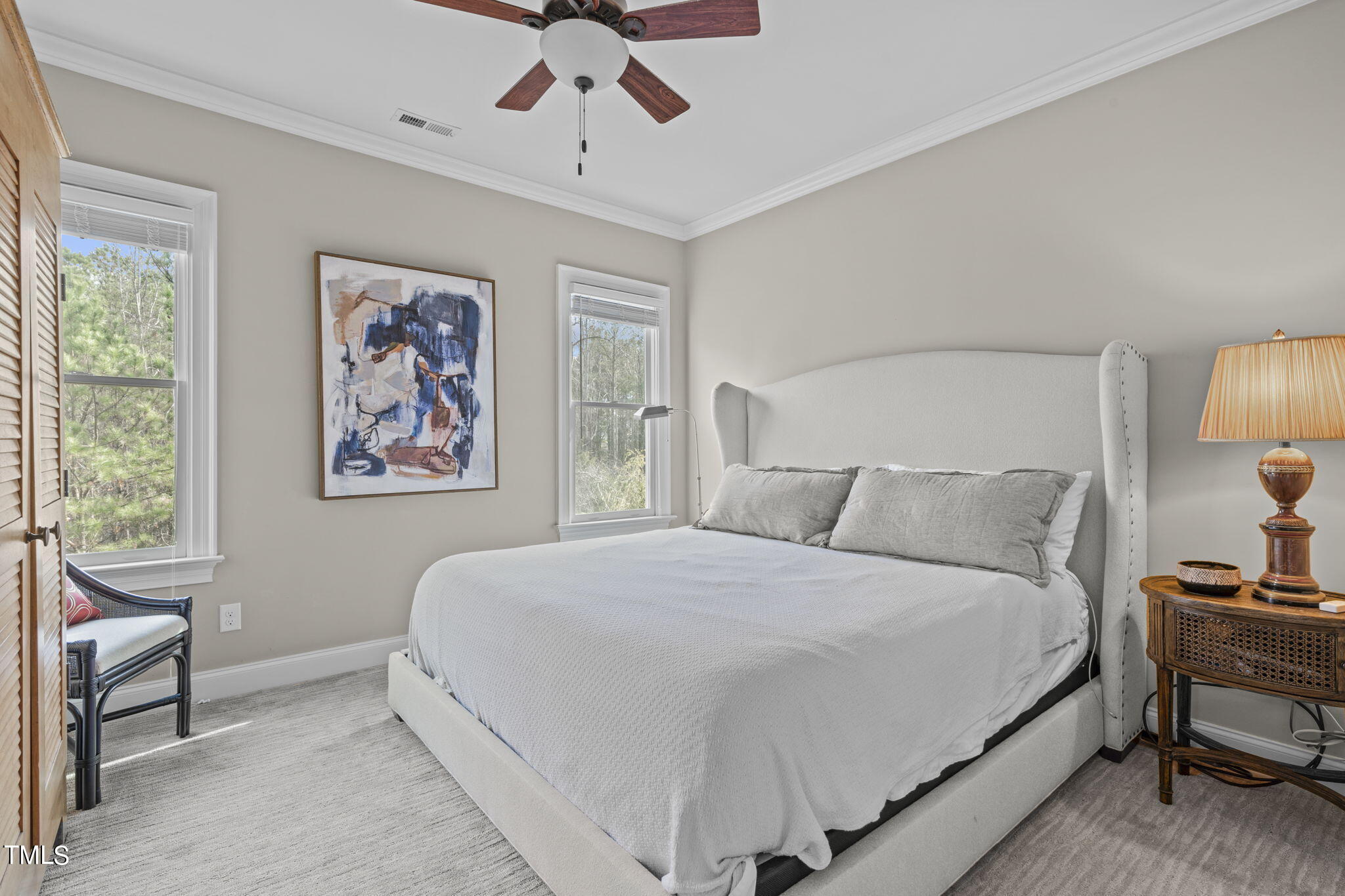 610 Hawks Ridge Court Apex, NC 27539 - Photo 30 of 43 Bedroom 3
