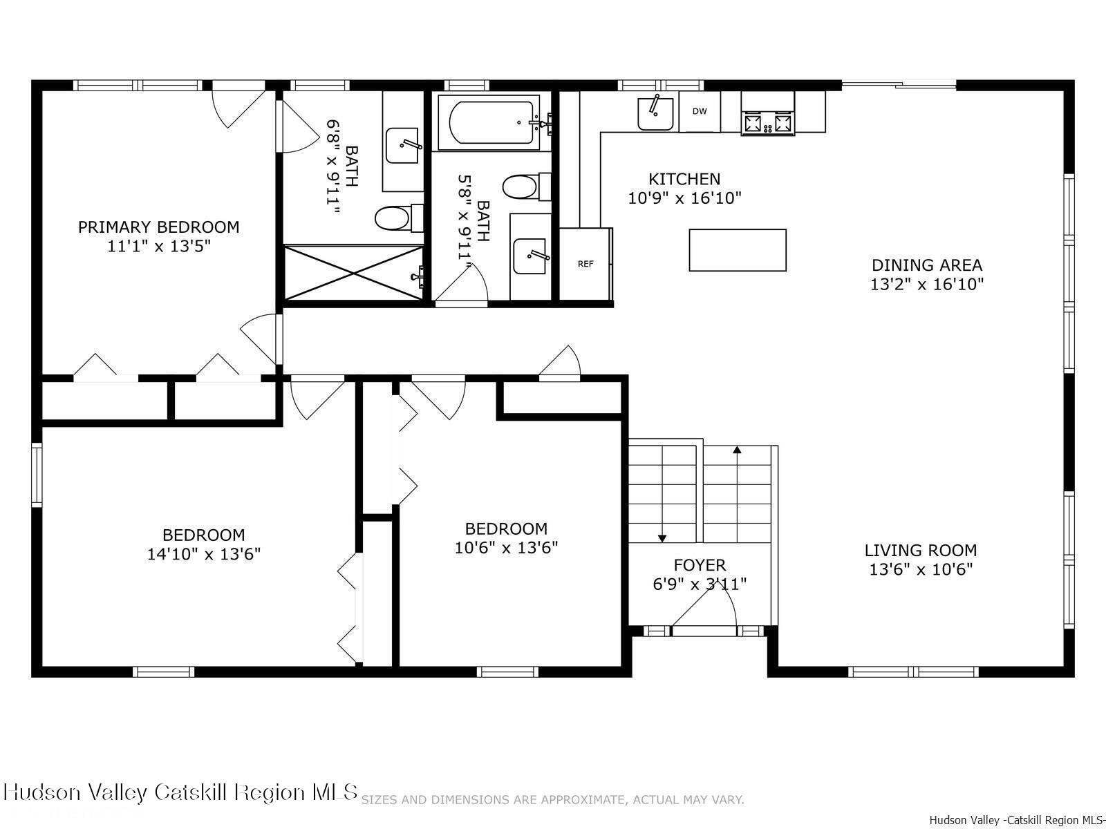29 Rest Plaus Road Stone Ridge, NY 12484 - Photo 39 of 44 29 rest flor plan 1