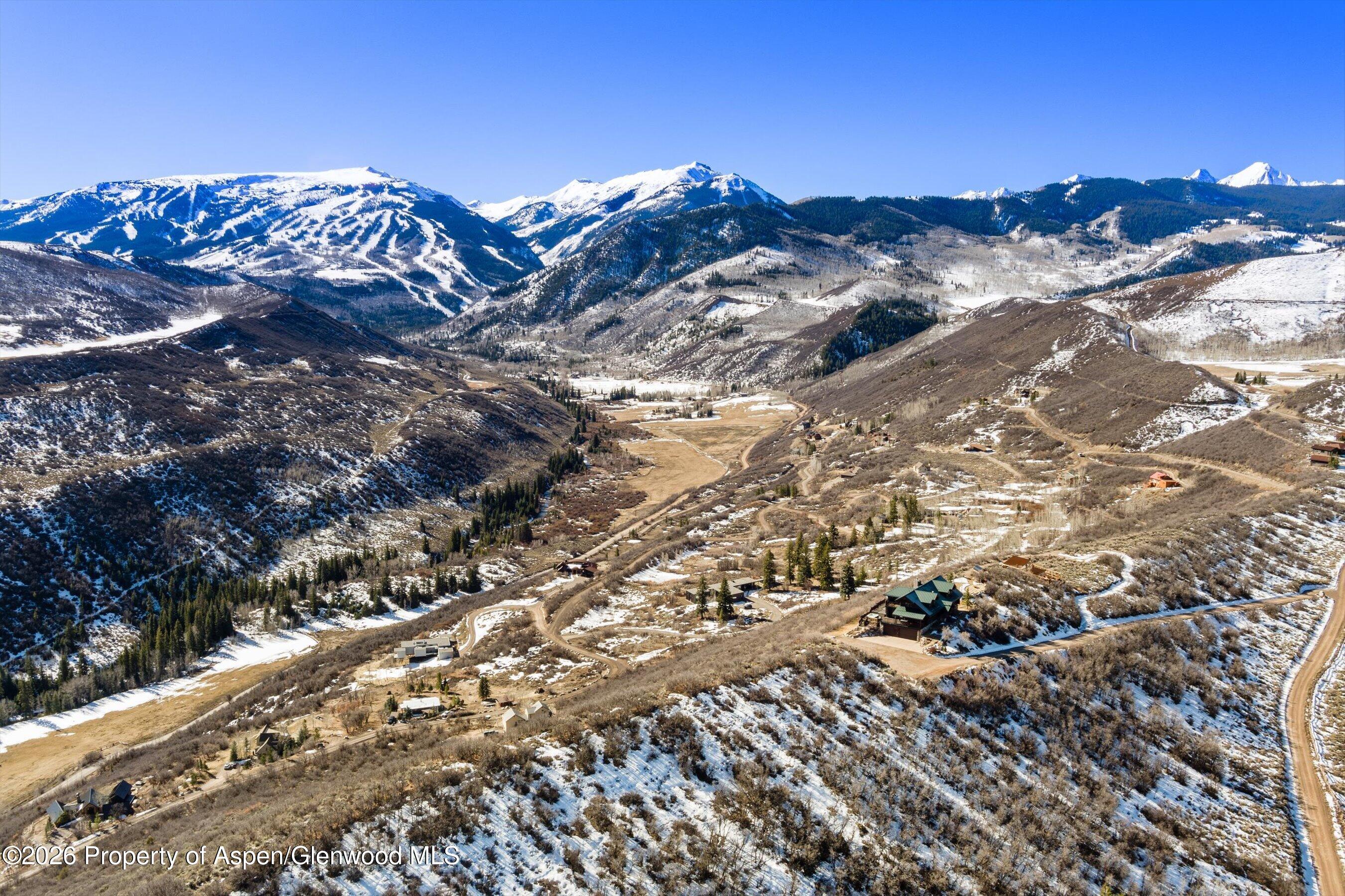 1450 Mesa Road Snowmass, CO 81654 - Photo 47 of 49 20AerialValleyView
