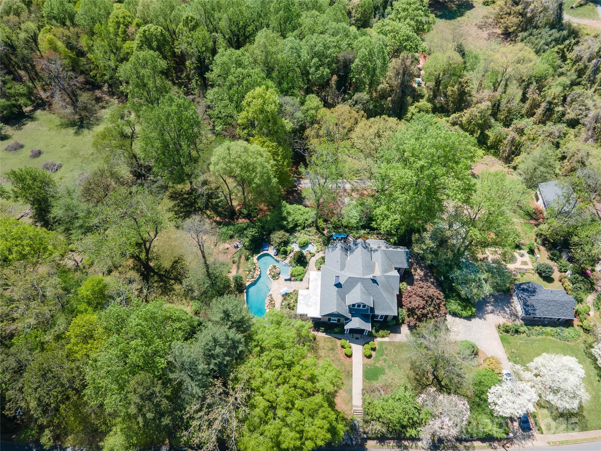 447 North Washington Street Rutherfordton, NC 28139 - Photo 48 of 48 an aerial view of a house with yard