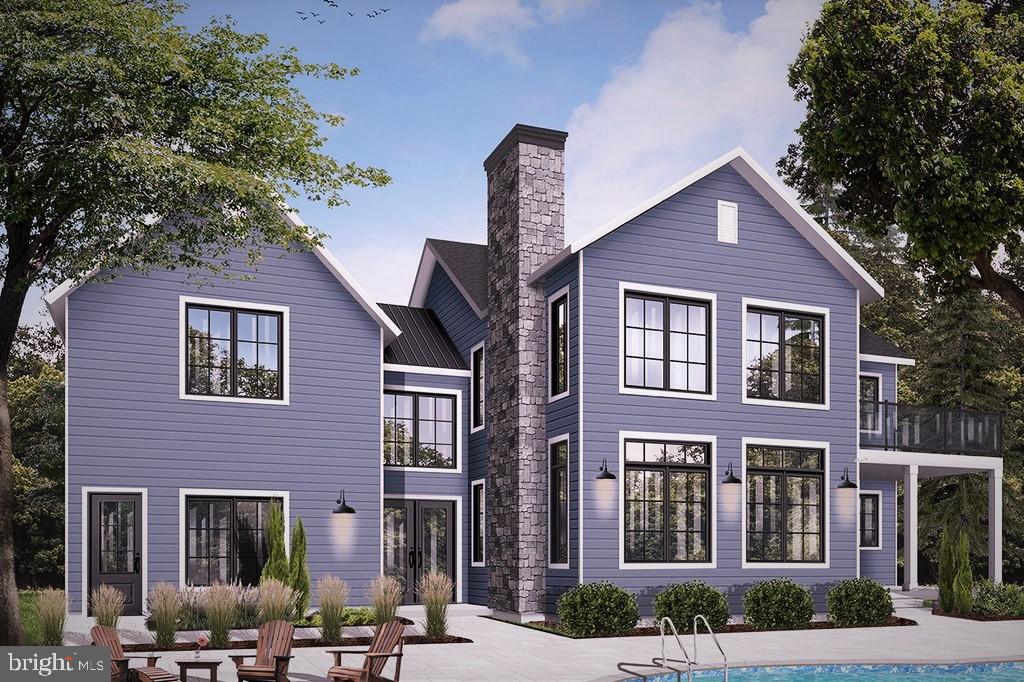 18080 Canby Road Leesburg, VA 20175 - Photo 1 of 9 Artist rendering Craftsman design in slate blue