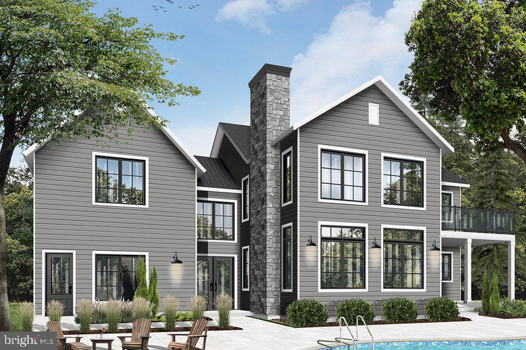 18080 Canby Road Leesburg, VA 20175 - Photo 3 of 9 Artist rendering Craftsman design in light grey