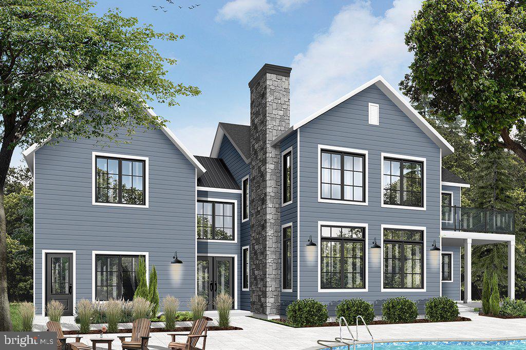18080 Canby Road Leesburg, VA 20175 - Photo 4 of 9 Artist rendering Craftsman design in slate grey