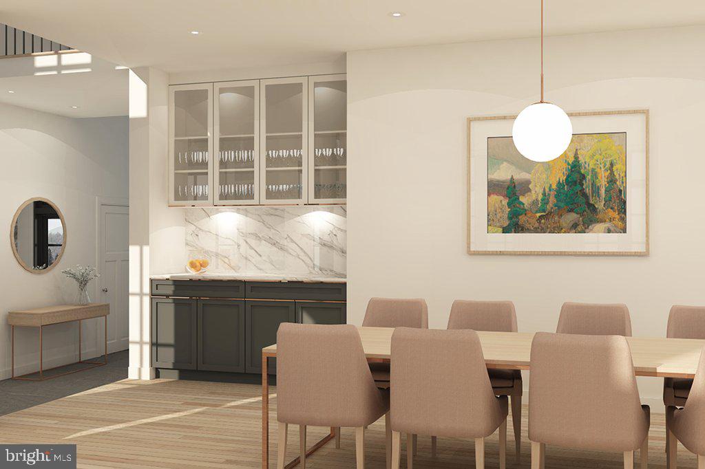 18080 Canby Road Leesburg, VA 20175 - Photo 7 of 9 Artist's rendering shows DR & Butler's Bar layout