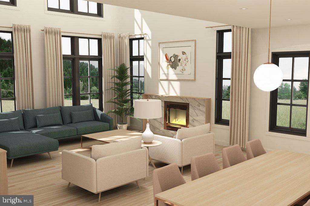 18080 Canby Road Leesburg, VA 20175 - Photo 9 of 9 Artist's rendering of open plan & abundant windows