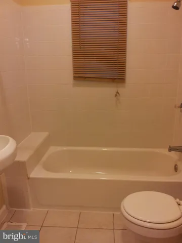 a bathroom with a toilet and a bathtub