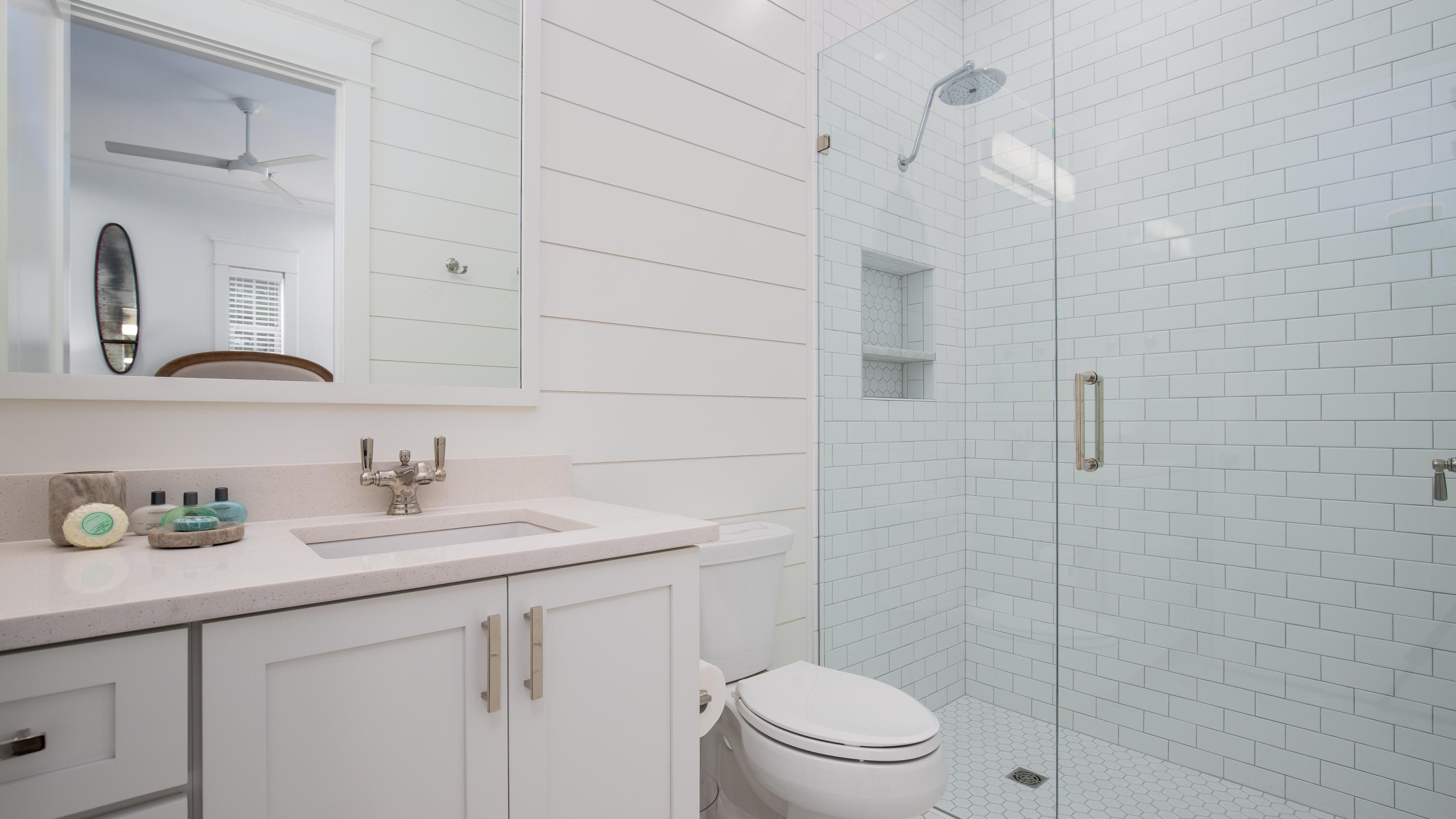 177 Grayton Trail Road Santa Rosa Beach, FL 32459 - Photo 29 of 78 a bathroom with a sink a toilet and shower