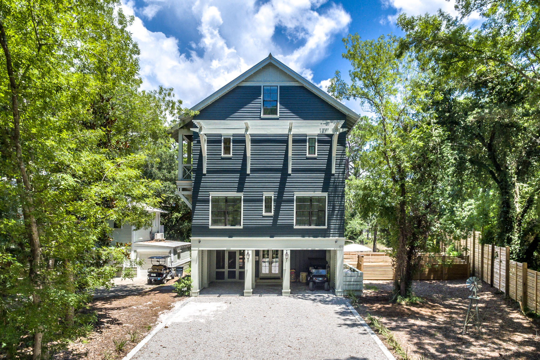 177 Grayton Trail Road Santa Rosa Beach, FL 32459 - Photo 58 of 78 a front view of a house with a yard