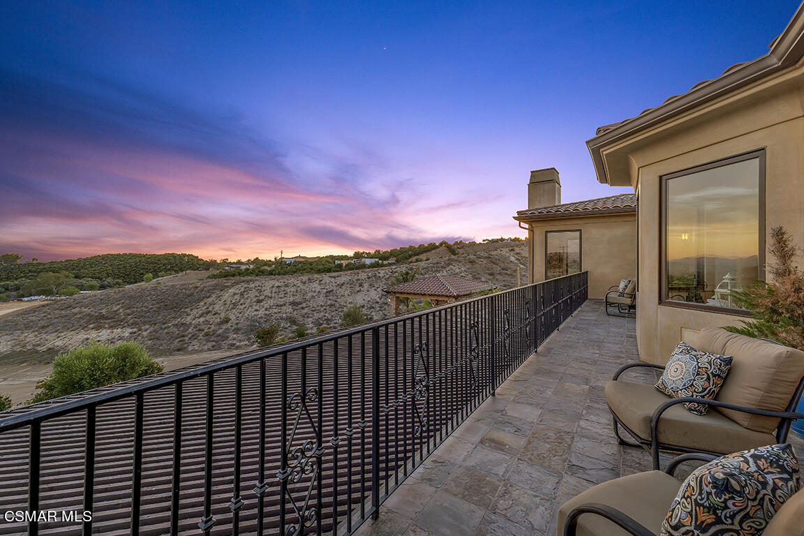 8577 Happy Camp Road Moorpark, CA 93021 - Photo 56 of 96 a view of a balcony with furniture