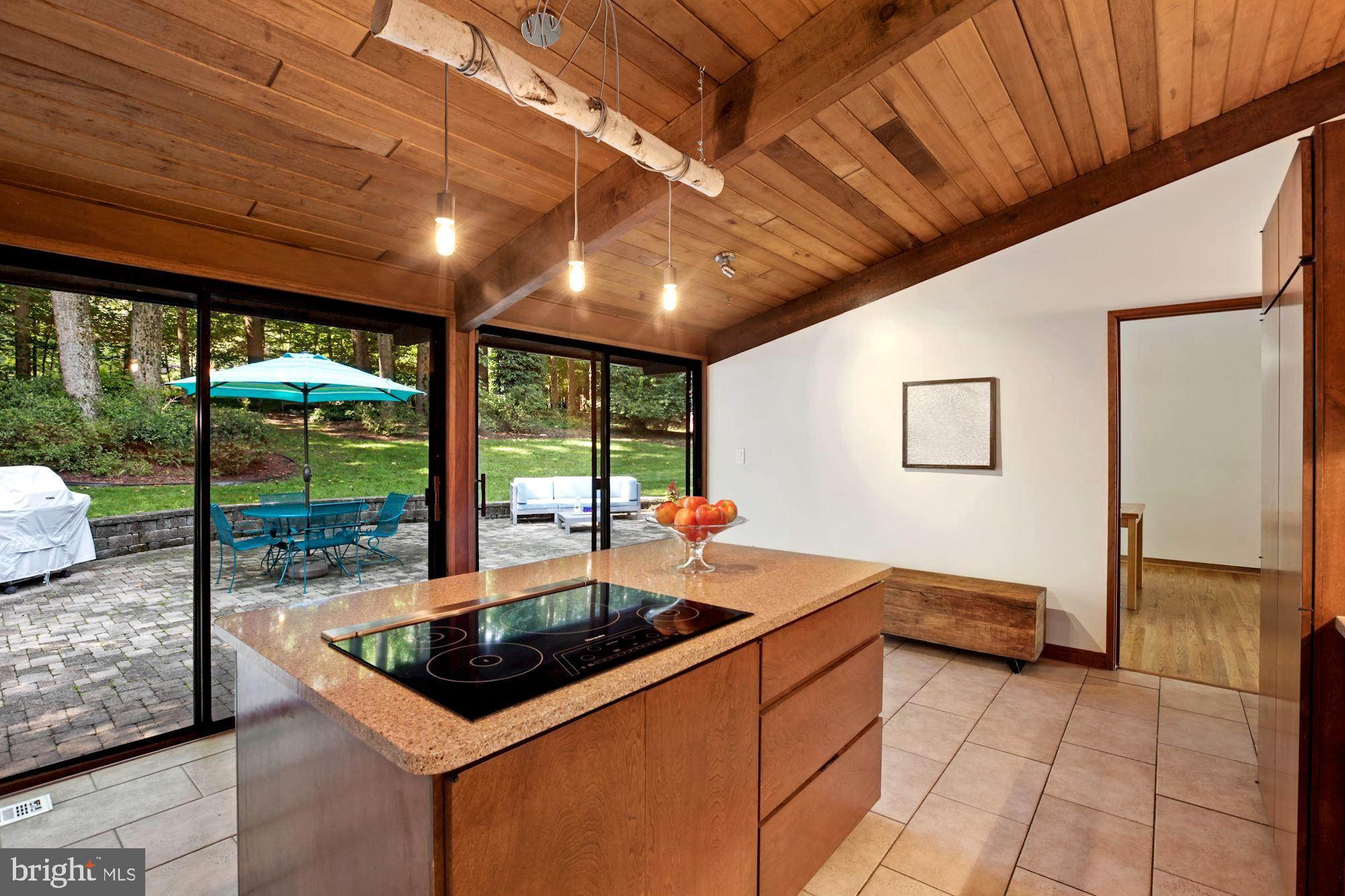 11008 Fawsett Road Potomac, MD 20854 - Photo 13 of 31 Induction cook top w/ retractable downdraft vent