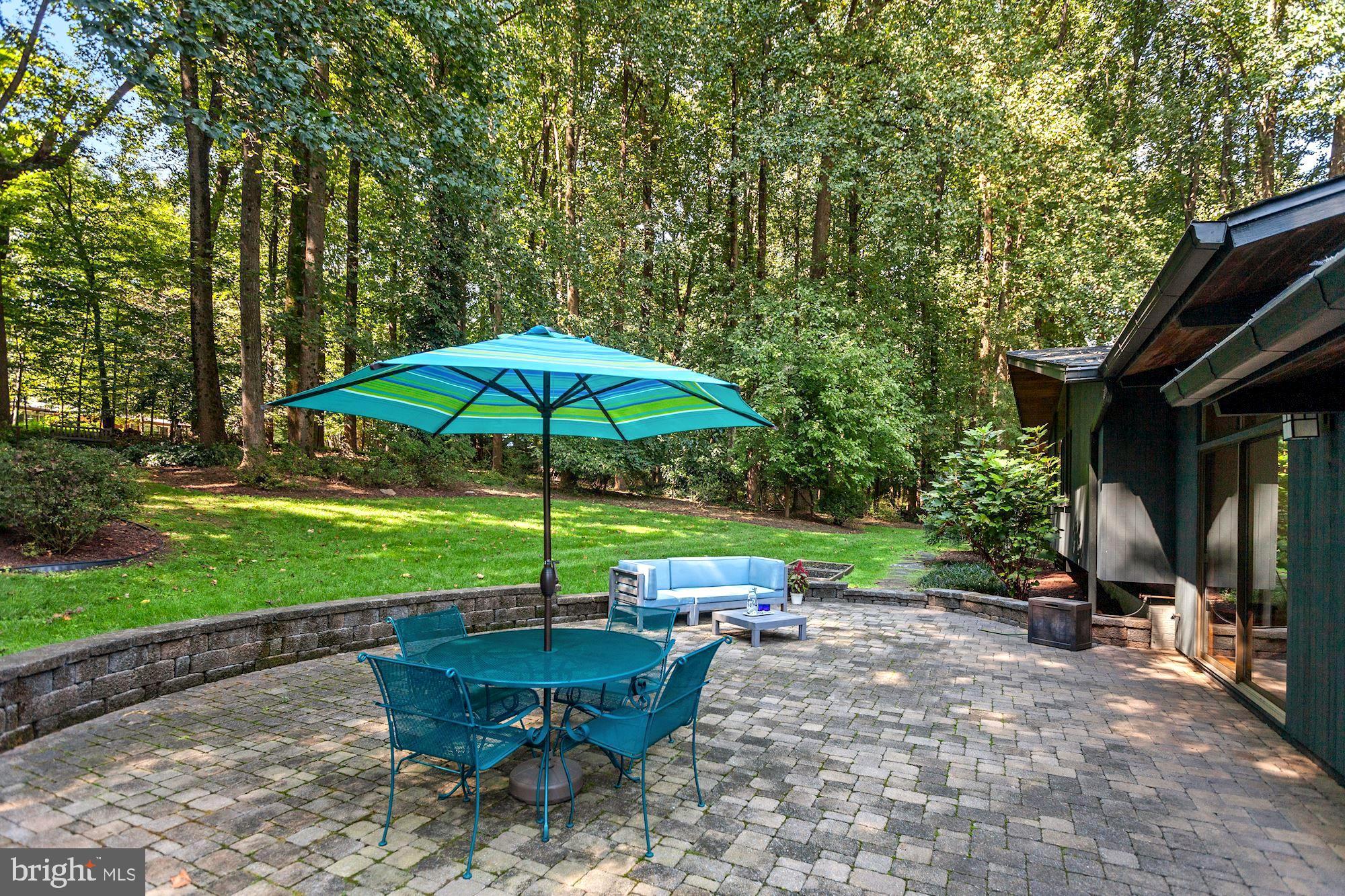 11008 Fawsett Road Potomac, MD 20854 - Photo 26 of 31 Beautiful views from stone patio off kitchen!