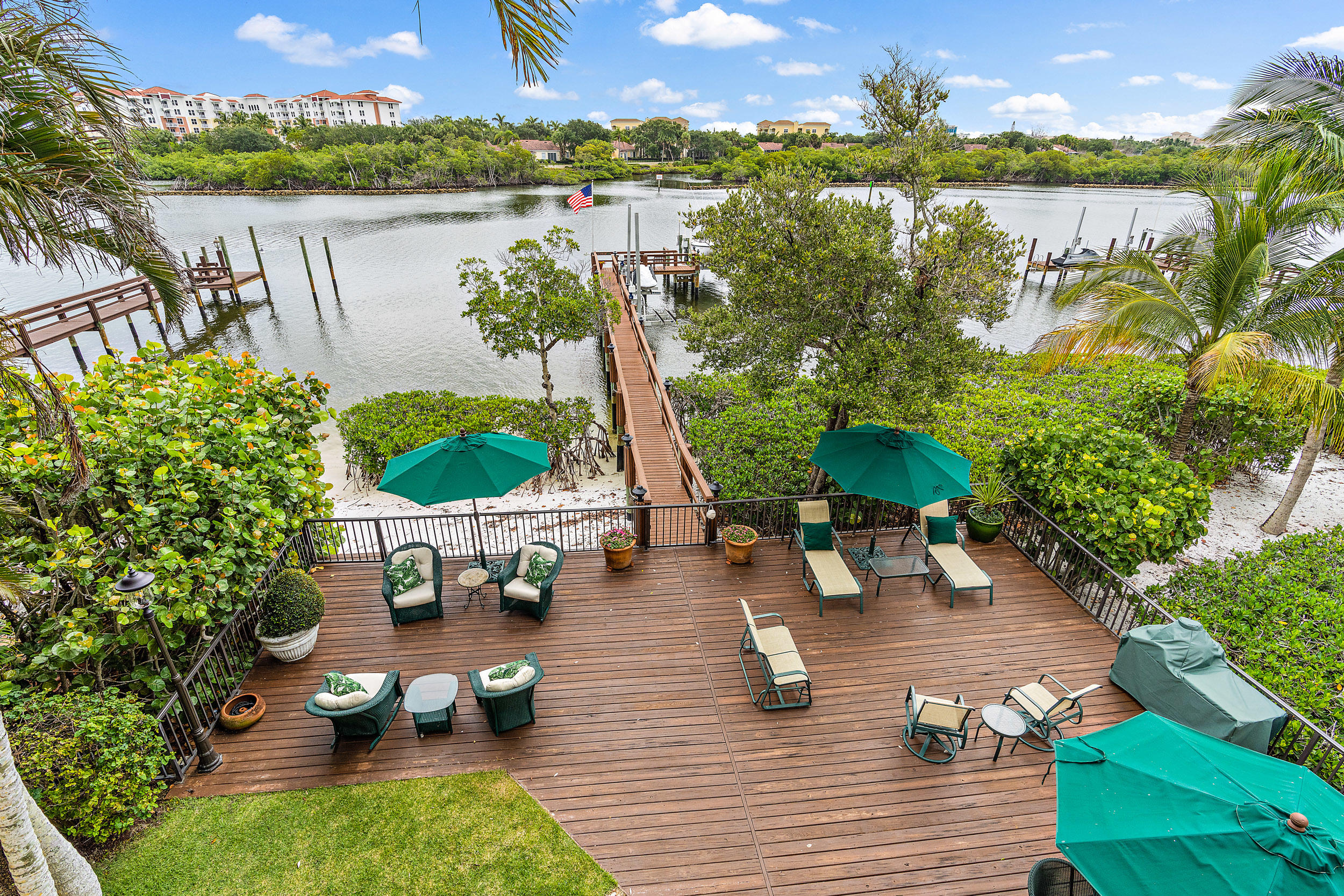 3152 Casseekey Island Road Jupiter, FL 33477 - Photo 37 of 45 a view of a lake with houses