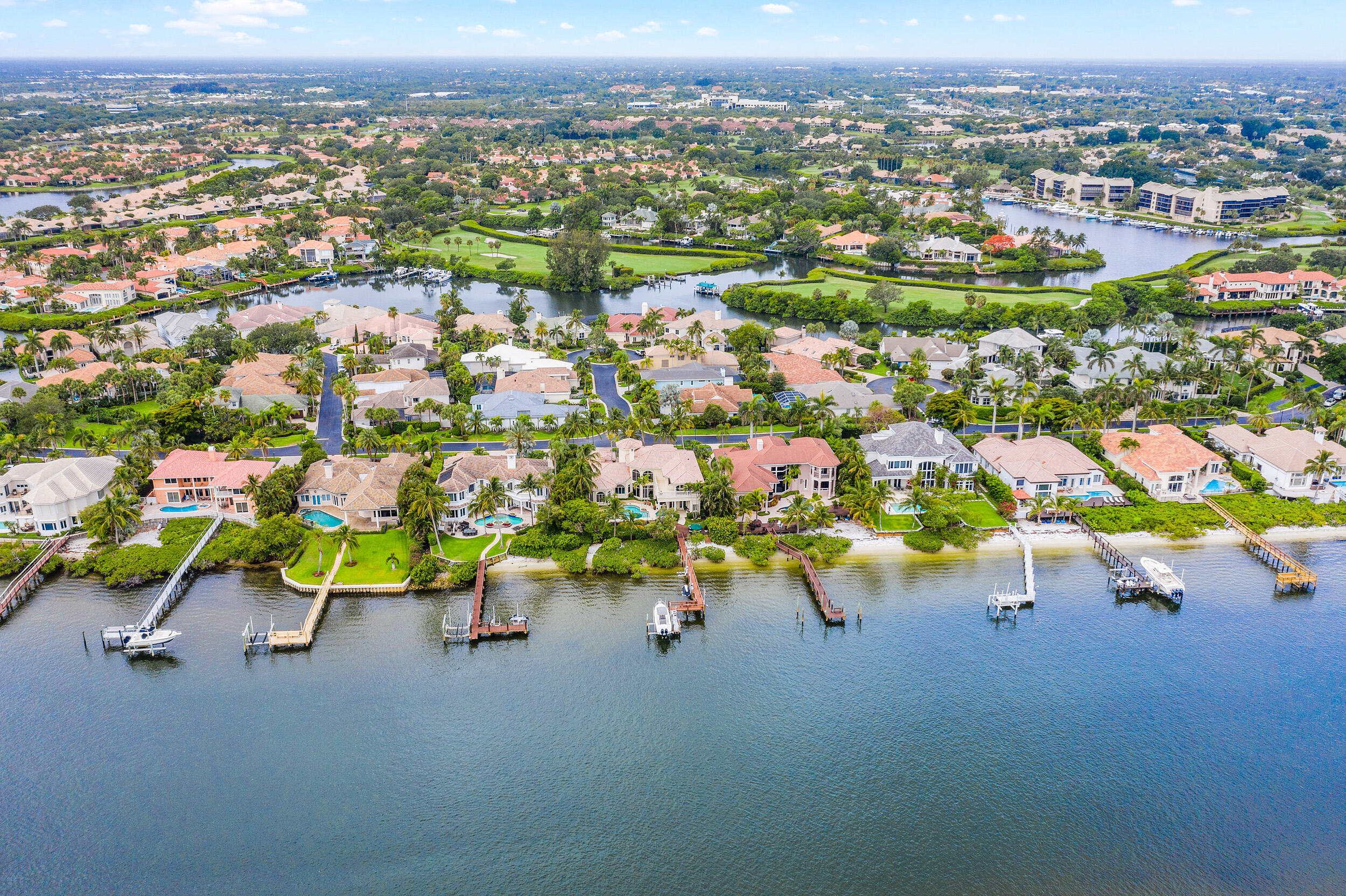 3152 Casseekey Island Road Jupiter, FL 33477 - Photo 40 of 45 an aerial view of a