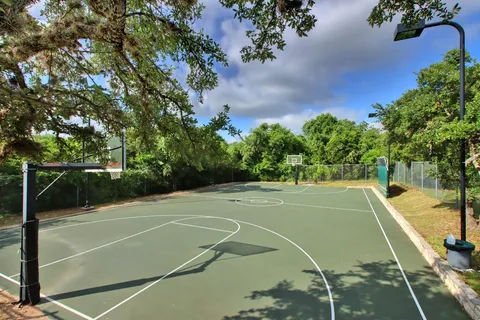 a view of a tennis court