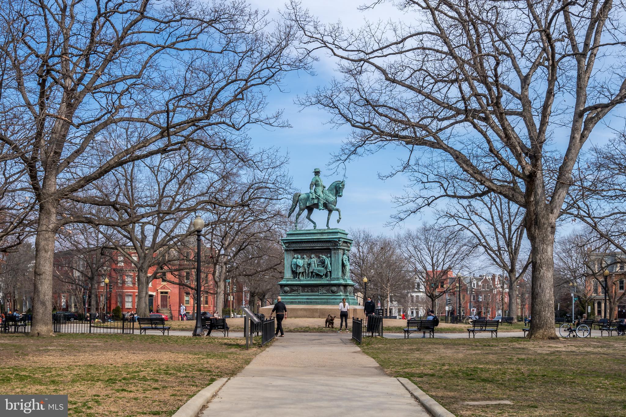 1515 15th Street Northwest, Unit 234 Washington, DC 20005 - Photo 26 of 33 a view of a building with trees in the background