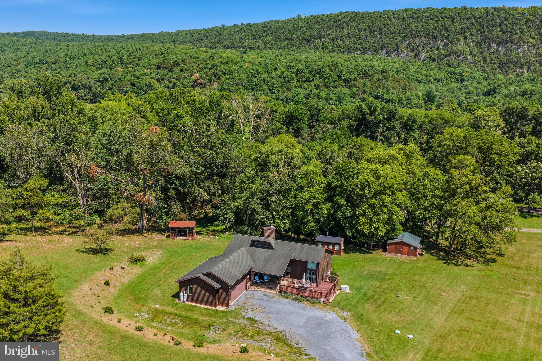 765 Whitetail Crossing Road Augusta, WV 26704 - Photo 68 of 77 Aerial Front