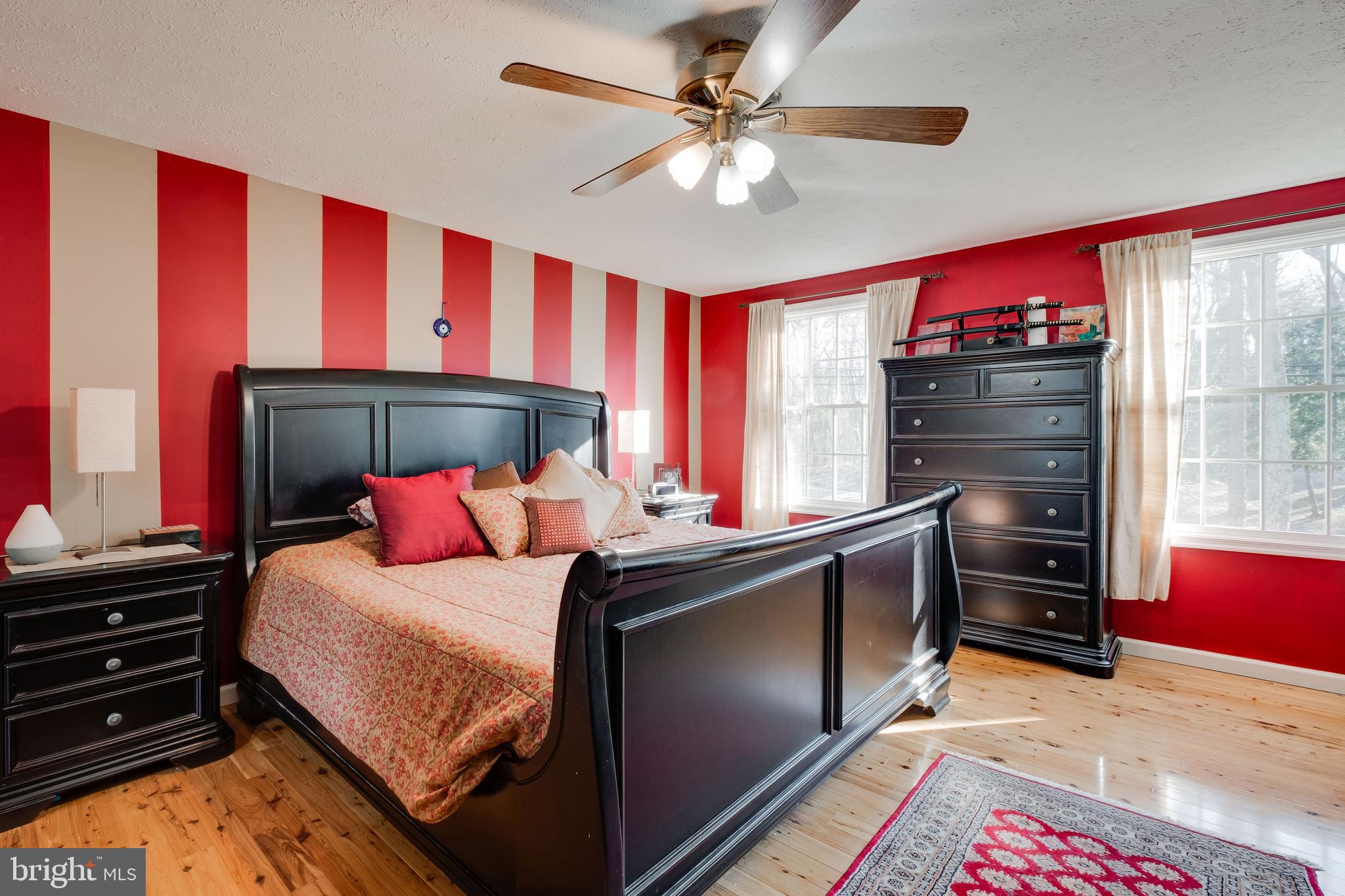572 Fairview Road Medford, NJ 08055 - Photo 21 of 48 a bed room with a bed and a television