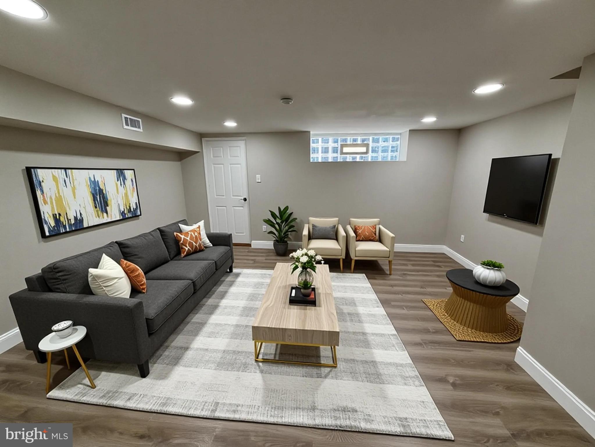 8266 Temple Road Philadelphia, PA 19150 - Photo 32 of 38 Living Room - Virtually Staged