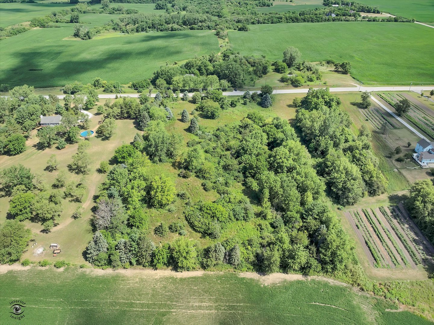 0 West Indiana Avenue Beecher, IL 60401 - Photo 6 of 13 a view of a garden with a lake