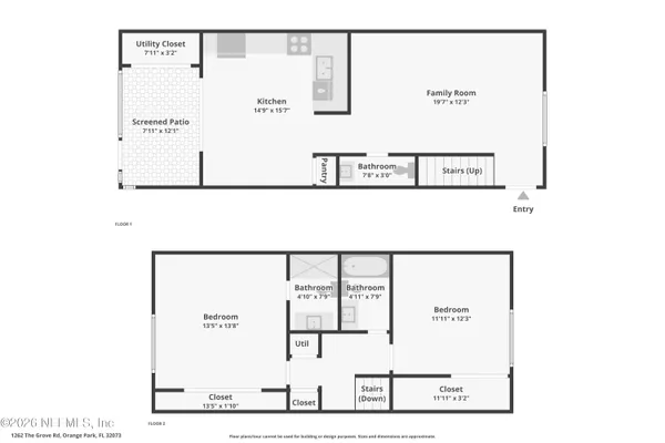 $165,000 | 1262 The Grove Road, Orange Park, FL 32073