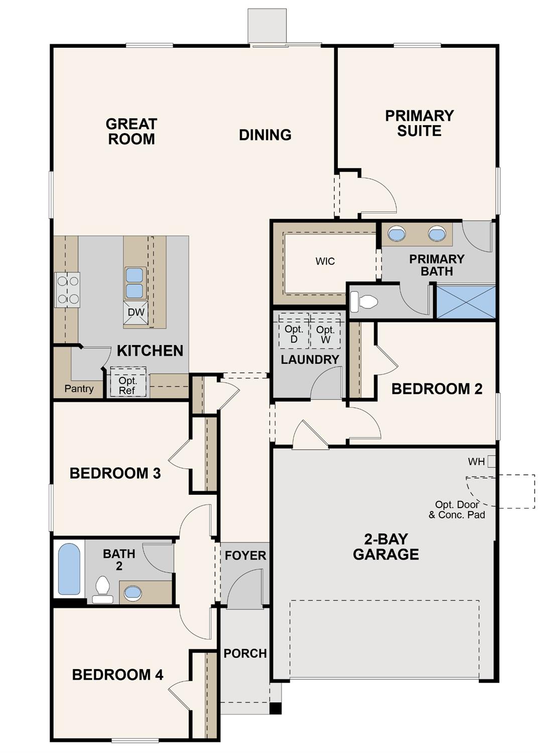 310 S Orange Ave, Floor Plan