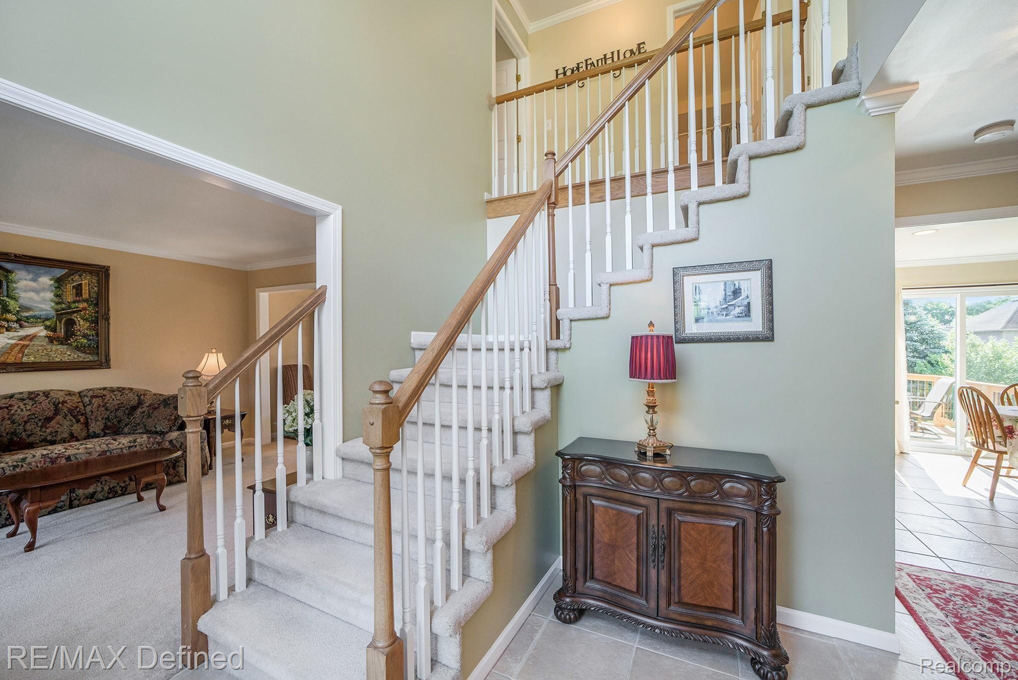 Elegant Two Story Foyer