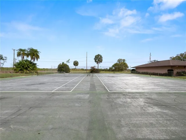 a view of a tennis court