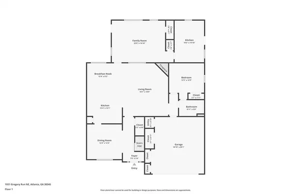 $3,700 | 1931 Gregory Run Northeast, Atlanta, GA 30345
