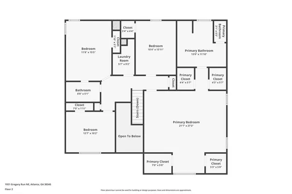 $3,700 | 1931 Gregory Run Northeast, Atlanta, GA 30345
