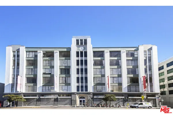 a front view of a building