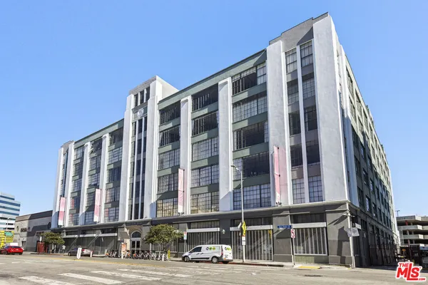 a front view of a building