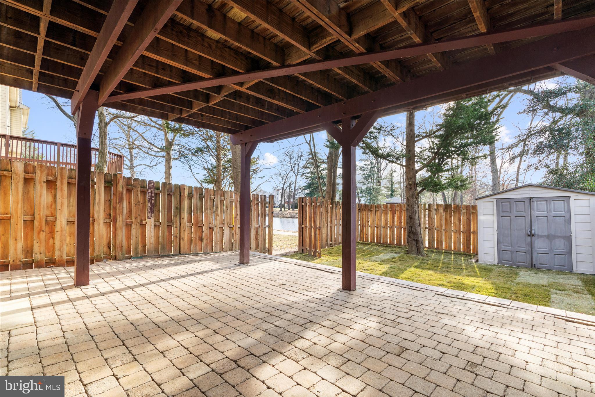 1530 Falstone Lane Crofton, MD 21114 - Photo 44 of 53 a view of a backyard of a house